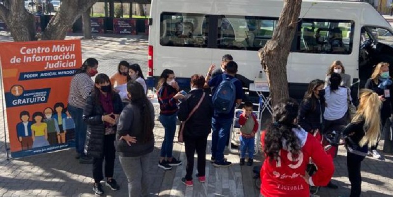 El Centro Móvil de Información Judicial vuelve al sur de Mendoza