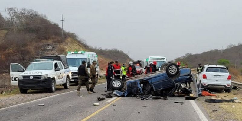Choque múltiple y tragedia en Jujuy: murieron siete personas, cinco de ellas viajaban en el mismo auto