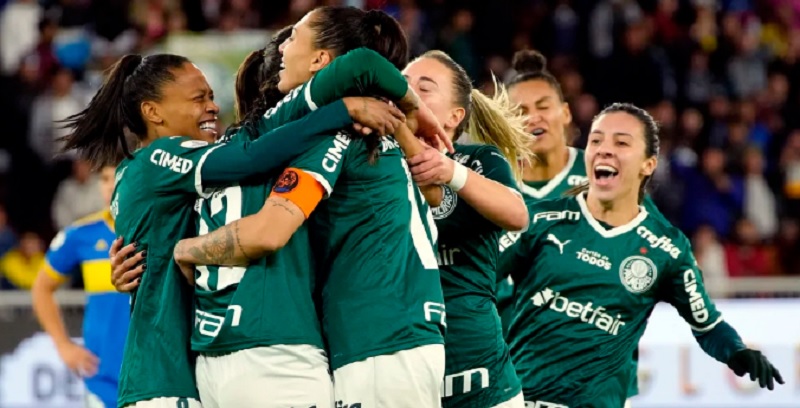 Palmeiras goleó a Boca Juniors en la final de la Copa Libertadores Femenina
