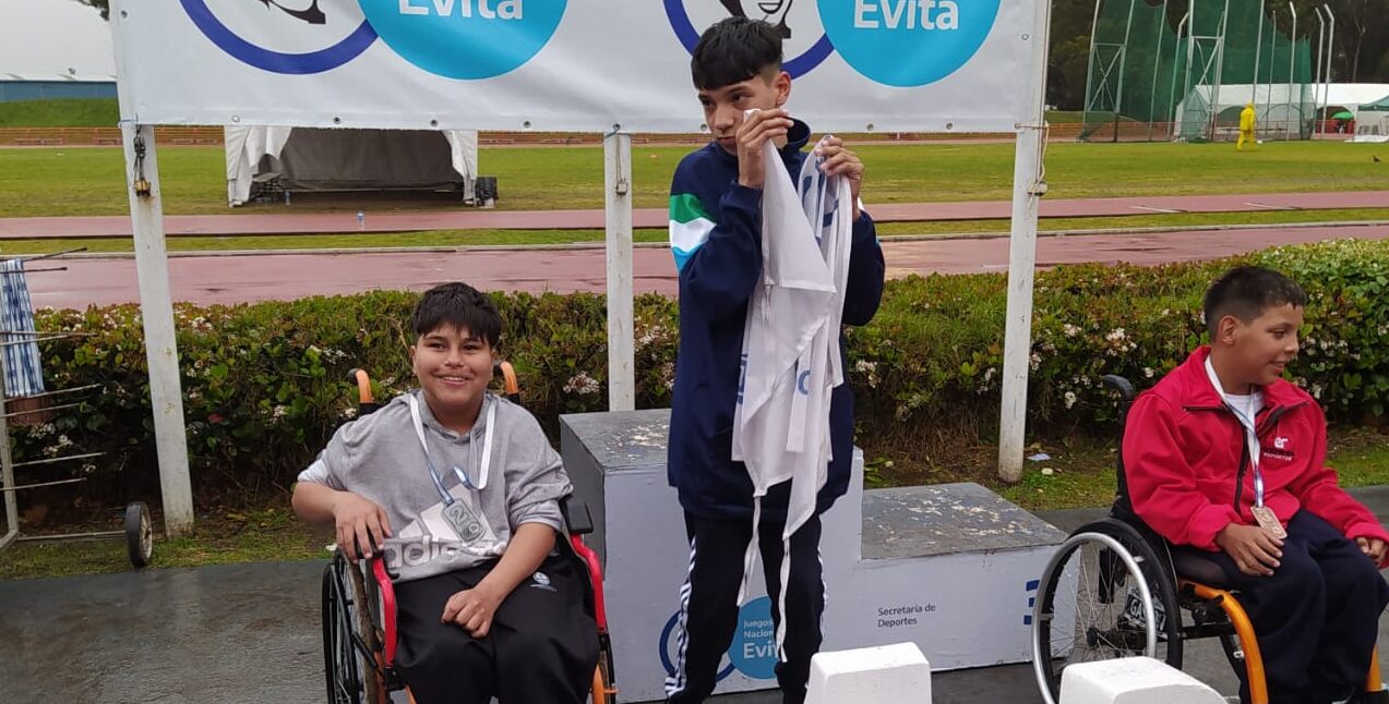 Alvear obtuvo una Medalla de Plata en los Juegos Evita