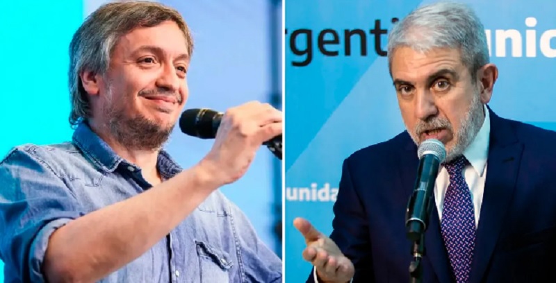 Dura respuesta de Aníbal Fernández a Máximo Kirchner: “Hace rato que no participa del Gobierno”