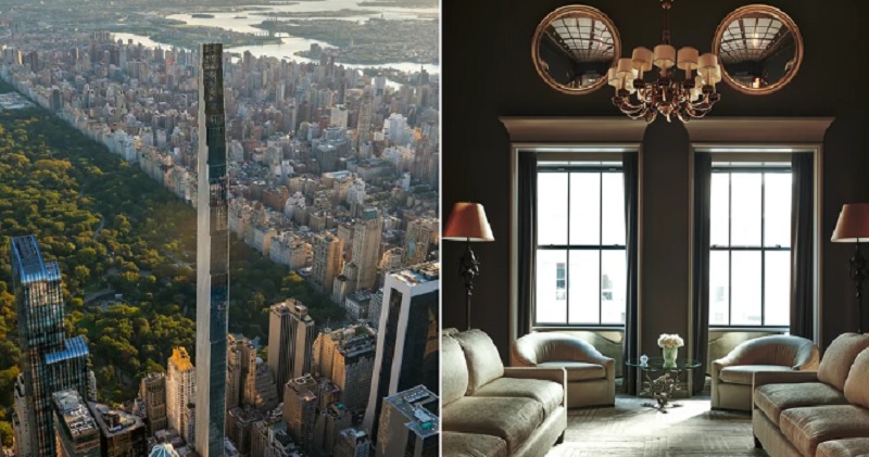 Cómo es el fascinante interior del Steinway Tower, el rascacielos más delgado del mundo