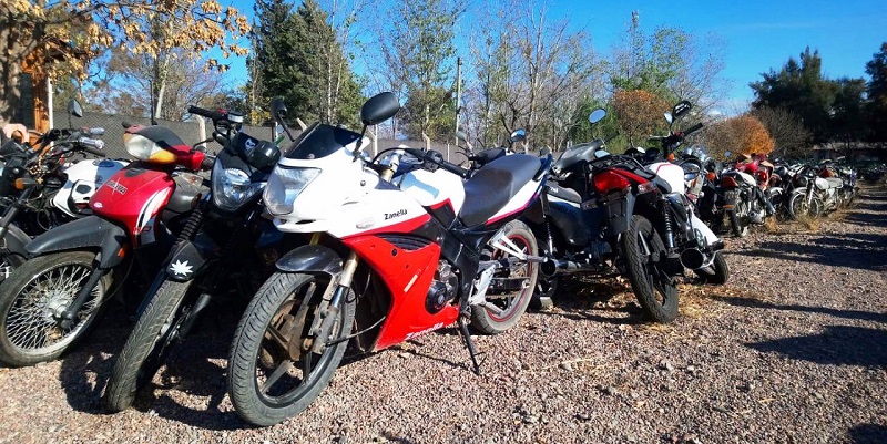 Rematarán motos en Godoy Cruz