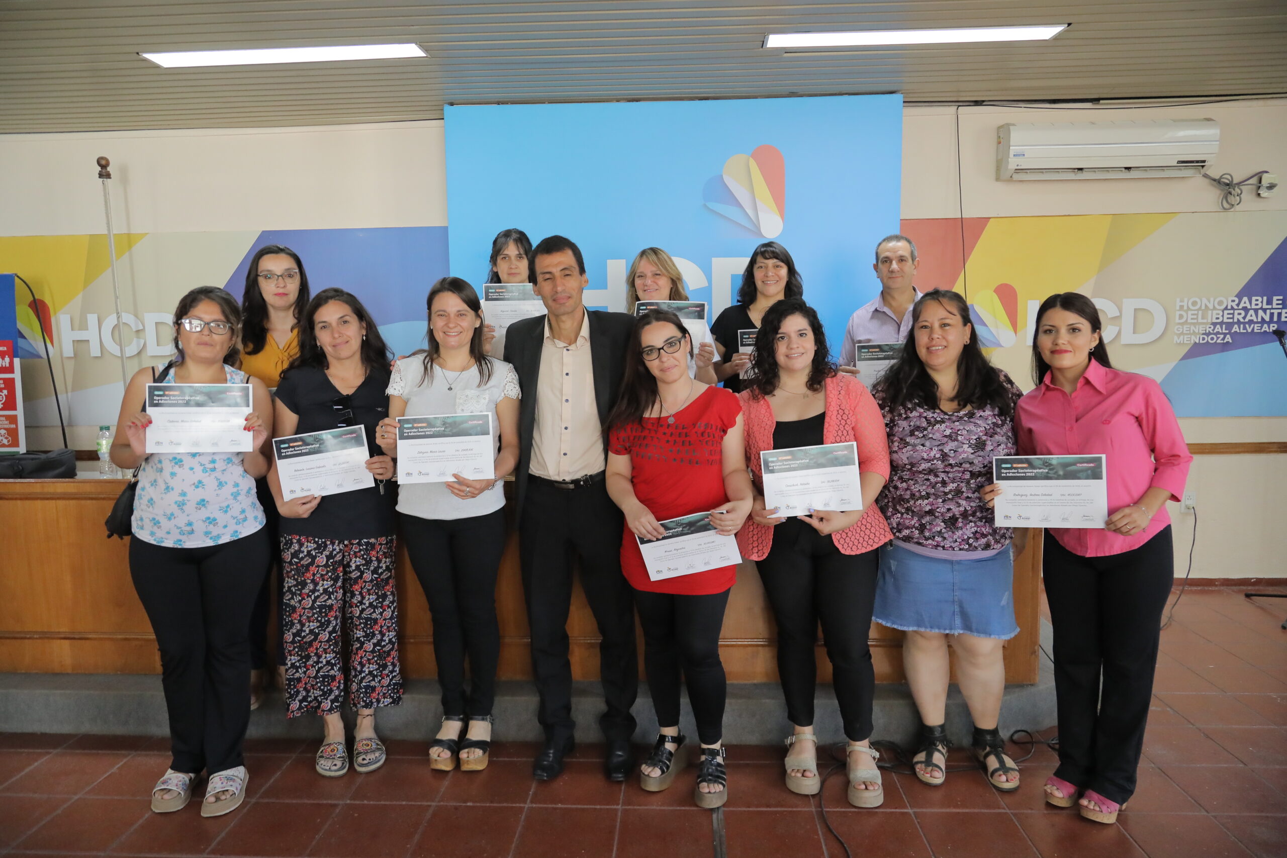Alvear cuenta con 28 nuevos Operadores Socioterapéuticos