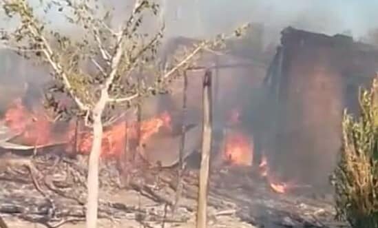 Se incendió una vivienda en Carmensa