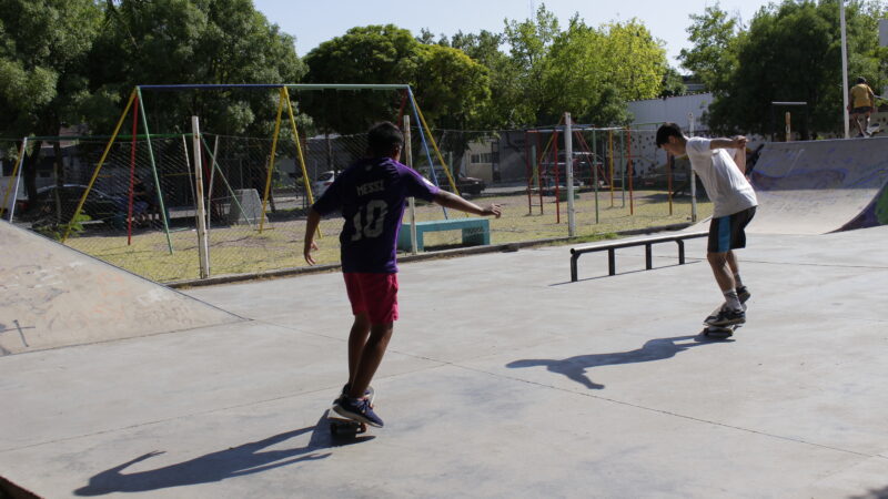 Los colonos tuvieron su primera clase de Skate
