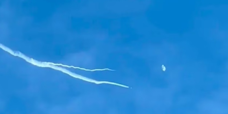 Estados Unidos derribó un objeto volador sobre el lago Hurón, cerca de la frontera con Canadá