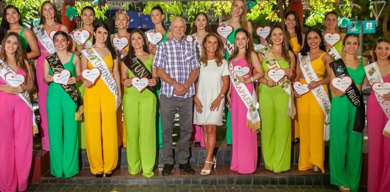 Las reinas departamentales asumieron su compromiso social con la Fundación De Todo Corazón