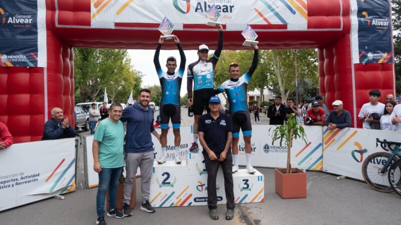 Alejandro Quilci, de Gremio por el Deporte, se quedó con la Vuelta de Alvear