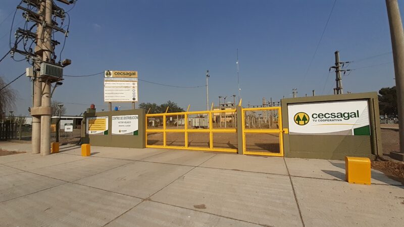 Robaron en la estación transformadora de CECSAGAL