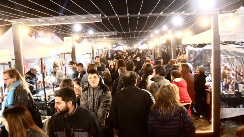 Se inauguró el Paseo del Artesano y el KM 0