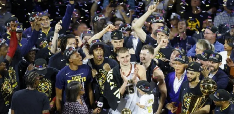 Denver Nuggets venció a Miami Heat y es campeón de la NBA