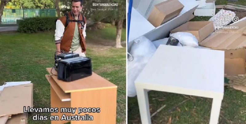 “Están como nuevas”: una argentina mostró las increíbles cosas que los australianos tiran a la basura