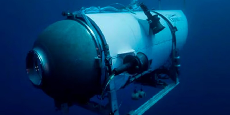 La Guardia Costera de Estados Unidos anunció el hallazgo de “restos materiales” en la zona de búsqueda del sumergible Titan