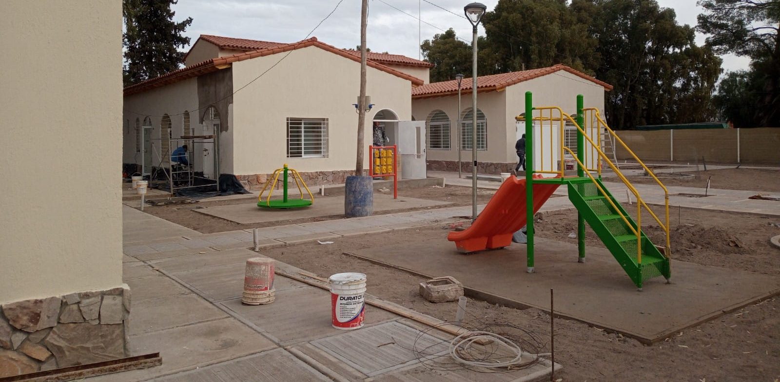 Supera el 95% la remodelación integral del edificio que albergará a la Escuela Especial Ana Fiondella de General Alvear