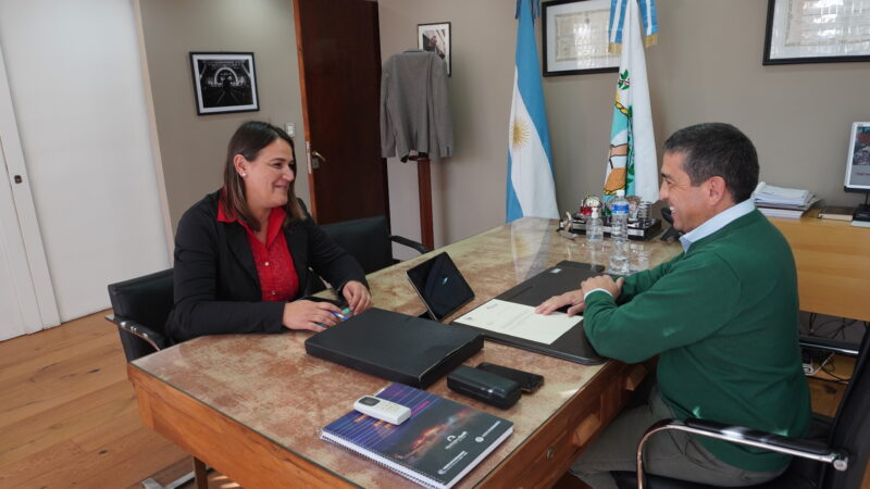 Cecilia Seniuk estará al frente del Distrito del Este hasta el 10 de diciembre y el Intendente Walther Marcolini la presentó oficialmente