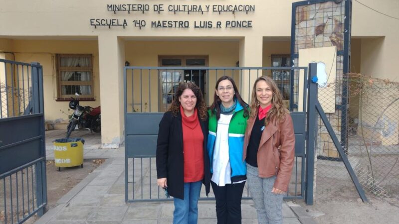 Se trabaja para brindar mayor seguridad en la escuela Luis Ponce