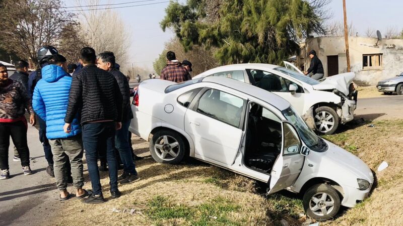 Un domingo accidentado en Alvear
