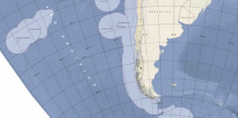 Chile marcó como propias aguas continentales argentinas y encendió las alarmas en Cancillería