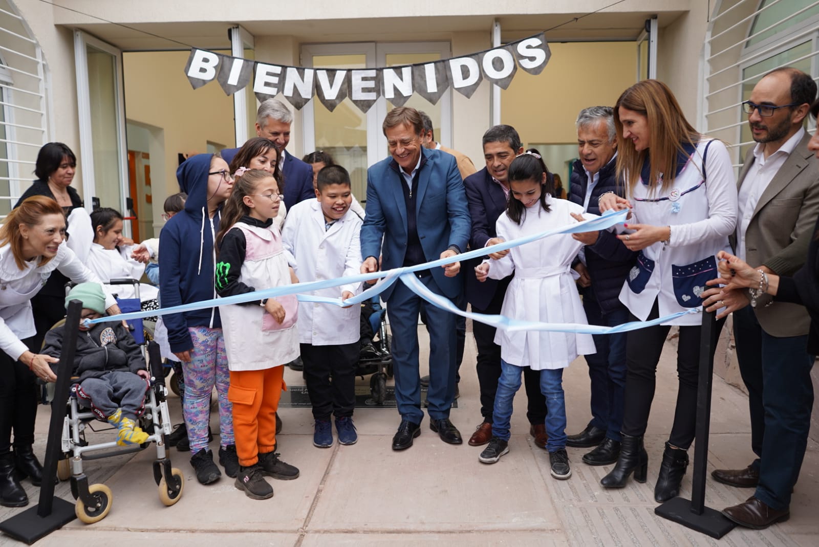 Se inauguró la escuela Ana María Polito de Fiondella en su nuevo edificio