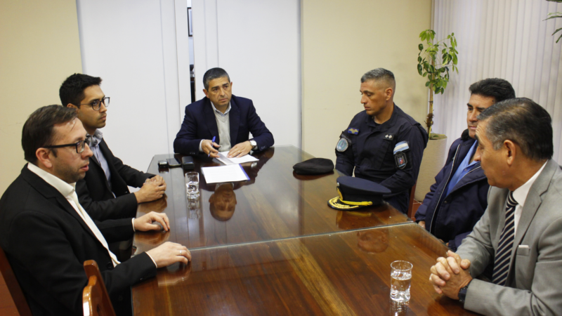 Se firmó el convenio que permitirá contar con un nuevo curso del IUSP en Alvear