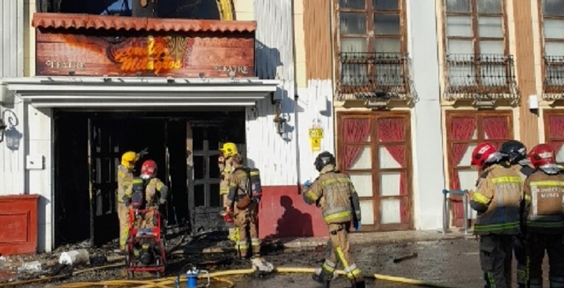 Un incendio en una discoteca de Murcia deja al menos 13 muertos y varios heridos