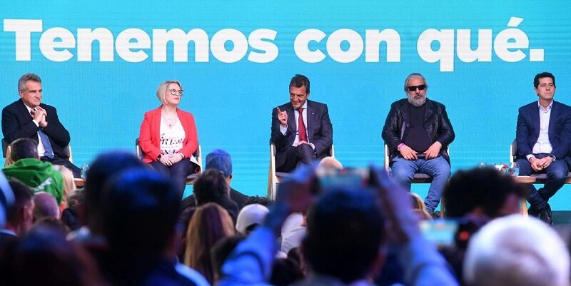 “Cada vez que un argentino necesite la protección del Estado, ahí vamos a estar”, dijo Massa