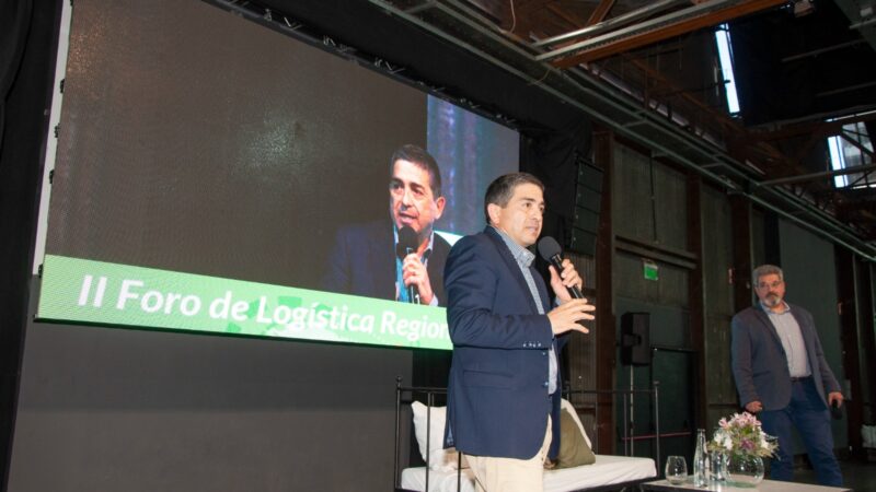 Marcolini participó en el II Foro de logística regional Sur