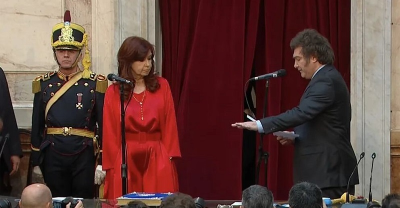 Javier Milei juró como Presidente de la Nación