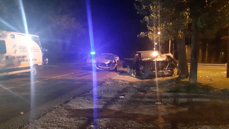 Aparatoso accidente, sin lesionados graves de milagro