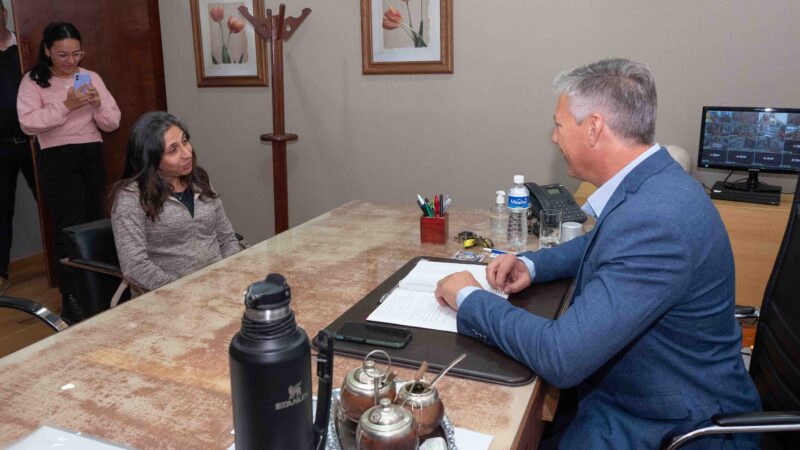 Alejandro Molero destacó la atención a vecinos