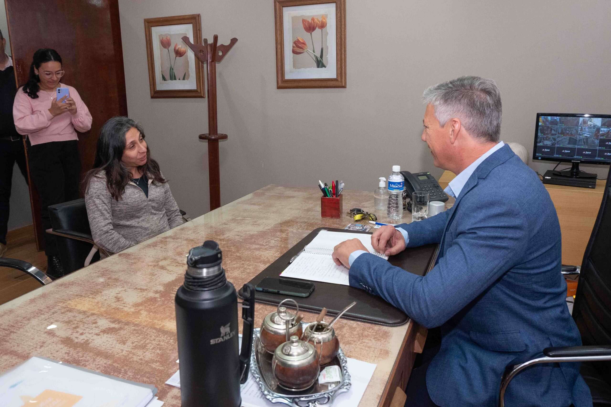 Alejandro Molero destacó la atención a vecinos