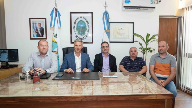 Alejandro Molero tuvo su primer contacto con los medios alvearenses