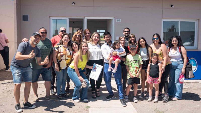Quince familias hicieron realidad el sueño de la casa propia