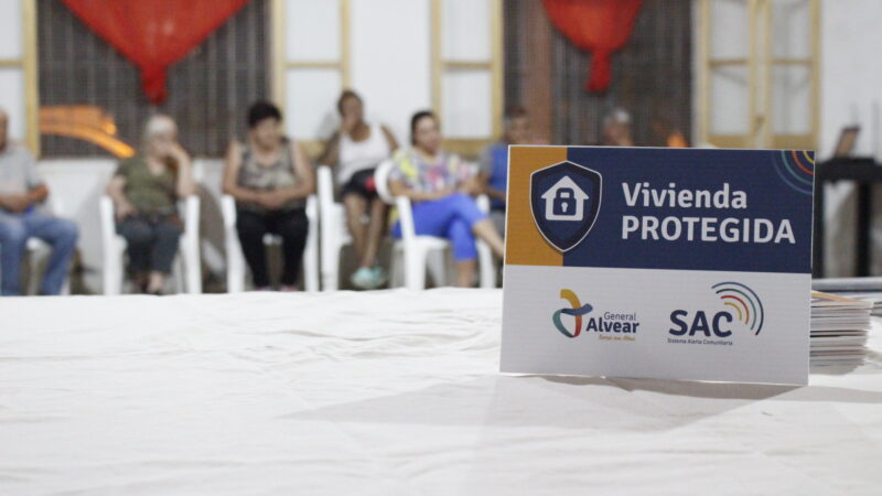 El municipio instaló el Sistema de Alerta Comunitaria en el Barrio San Carlos