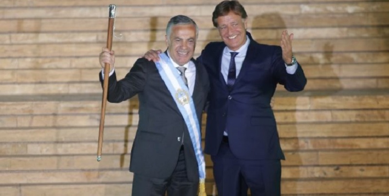 Cornejo asumió como Gobernador