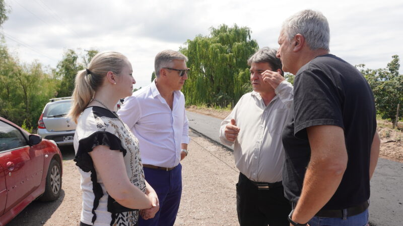 Molero: “Celebramos este tipo de obras en zona rural”