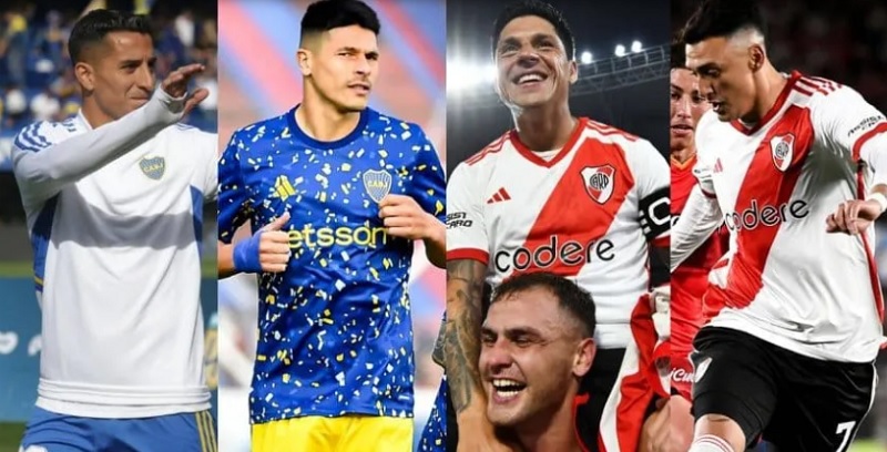 Los jugadores de Boca y River que quedaron libres y qué se sabe de sus futuros
