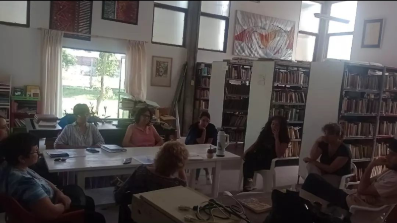Bibliotecas populares se manifestaron contra la Ley Ómnibus