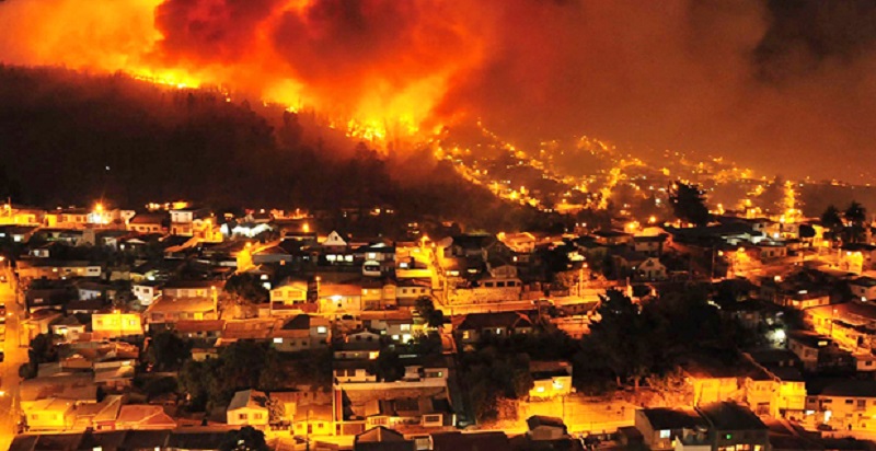 Chile: ascienden a 112 los muertos por los incendios forestales