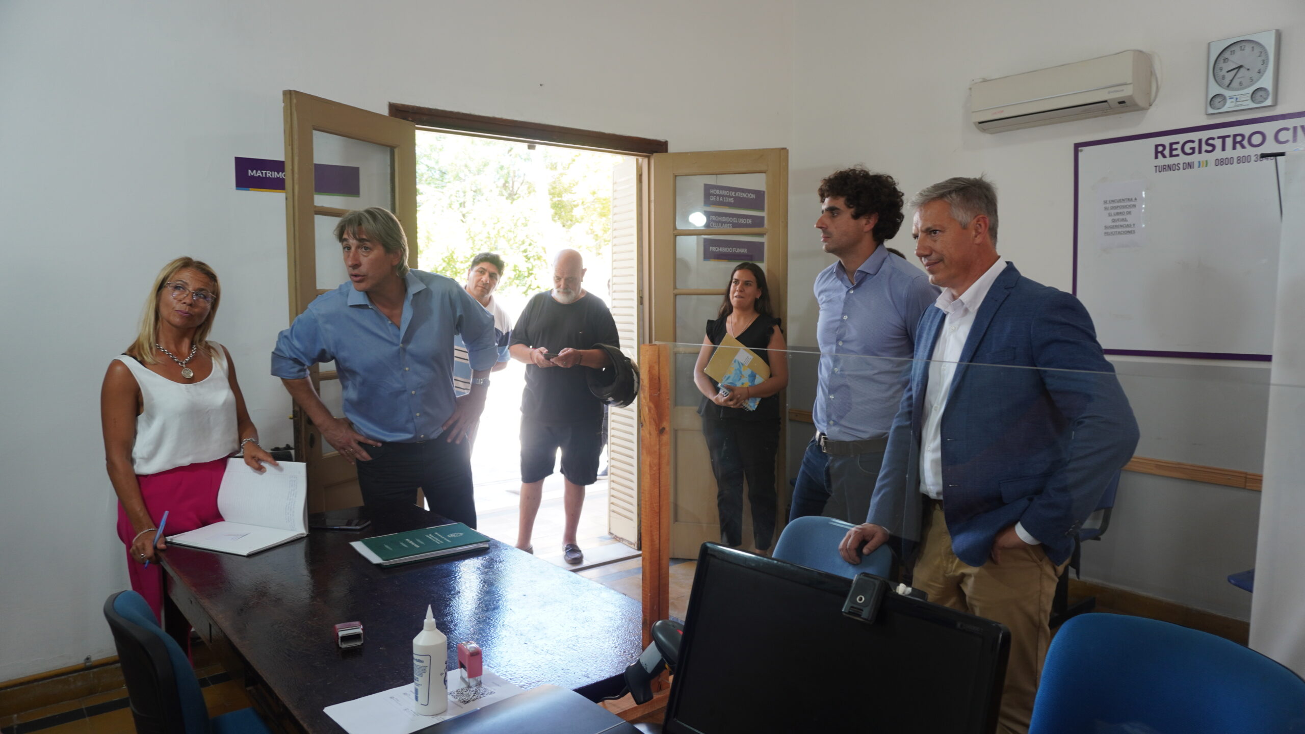 Mema visitó Alvear y se refirió al impacto de los recortes nacionales