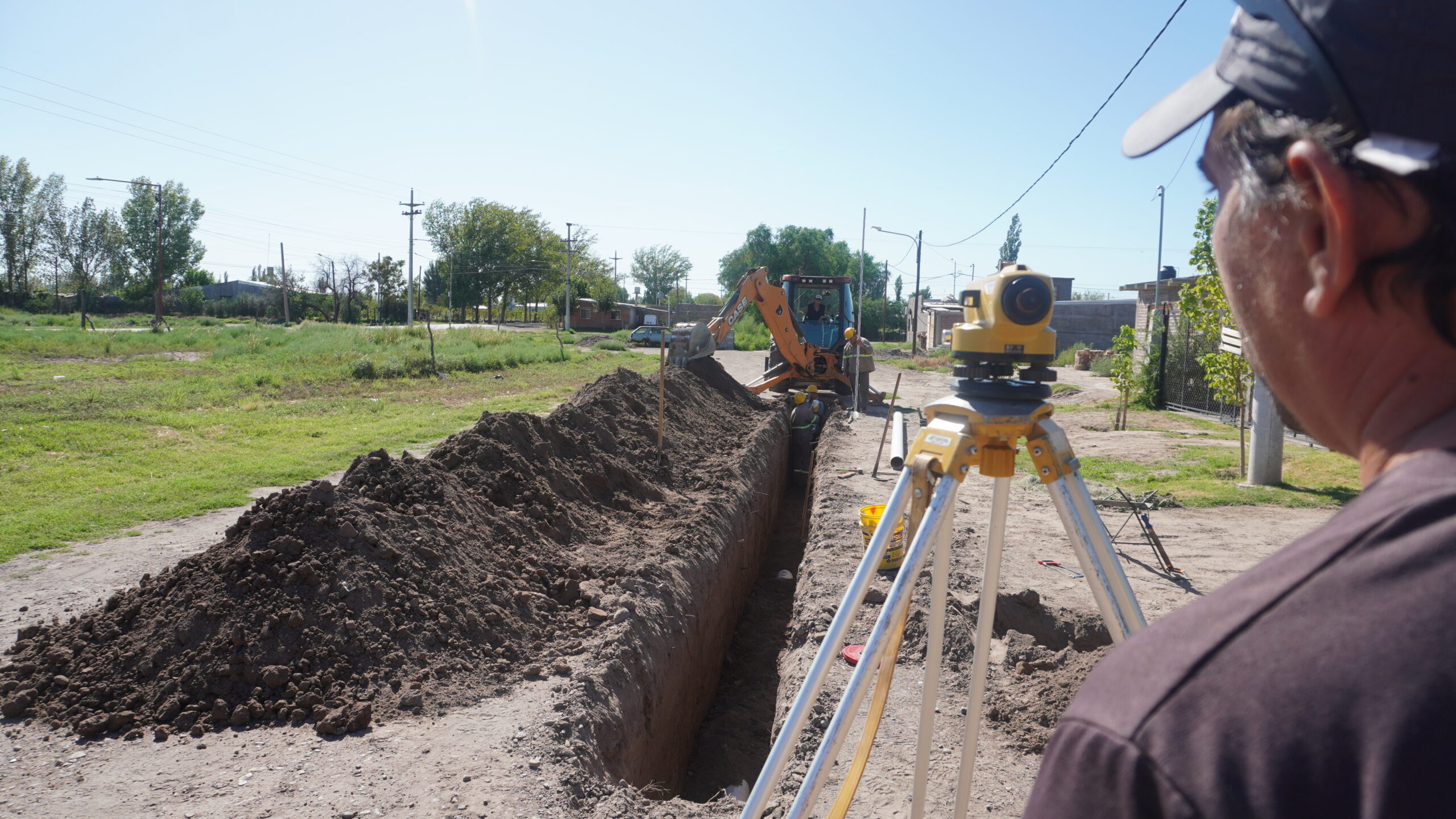 Se realizan obras de cloacas en diferentes puntos de General Alvear