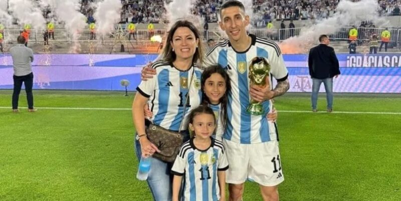 La hija de Ángel Di María le hizo un pedido a su papá tras conocerse la convocatoria de la Selección
