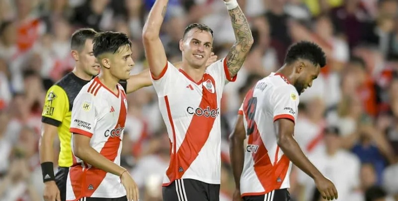 River venció a Gimnasia y es el líder de la Zona A de la Copa de la Liga