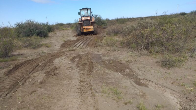 Vialidad Provincial y Defensa Civil de General Alvear liberan caminos que afectaban a vecinos del Paso del Loro