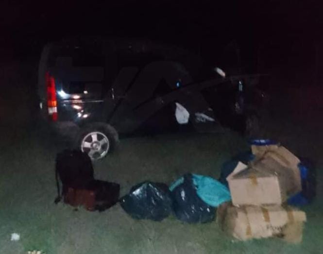 Aparatoso vuelco en Ruta 188