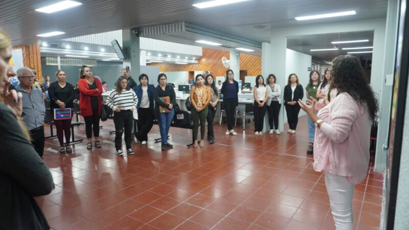En el marco del Día de la Mujer pusieron en valor una obra artística