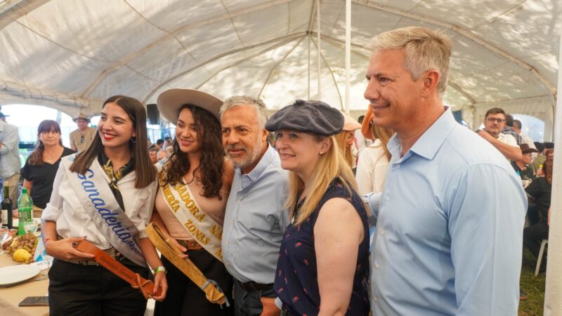 Cornejo y Molero estuvieron en el lanzamiento de una nueva edición de la Fiesta Nacional de la Ganadería