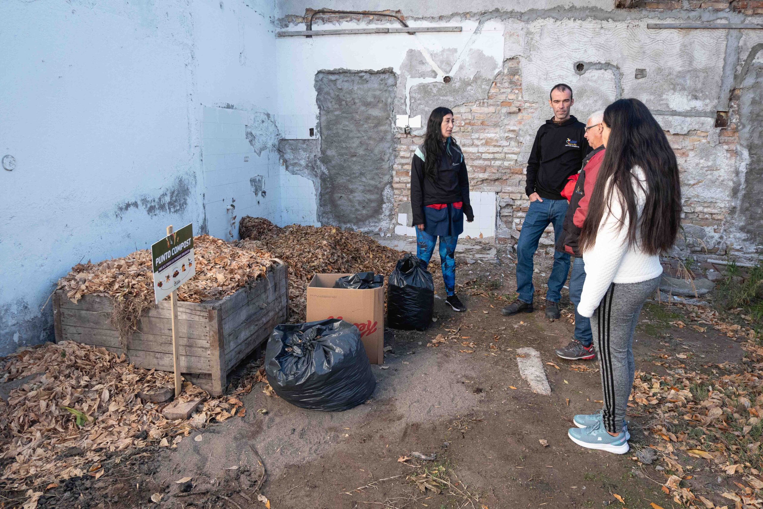 Exitoso programa de Compost trabaja Gestión Ambiental con Instituciones y escuelas