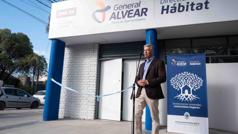 Quedó inaugurado el nuevo espacio físico de la oficina de Hábitat